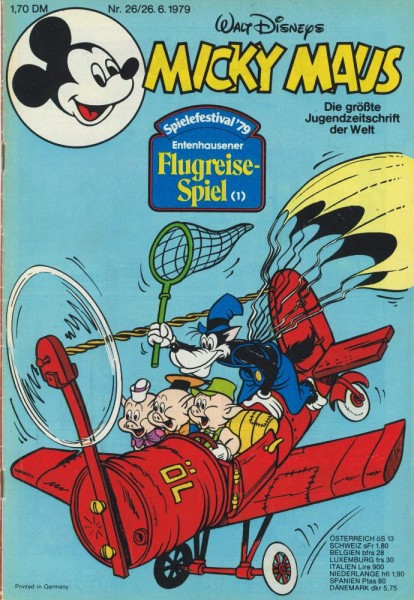 Micky Maus 1979/ 26 (Z1-2), Ehapa