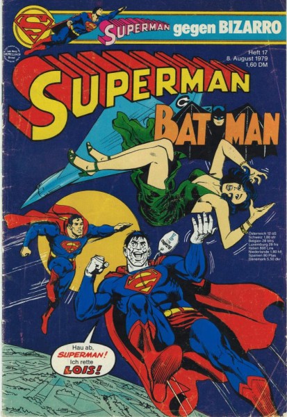 Superman 1979/ 17 (Z1-2/2, Sm), Ehapa