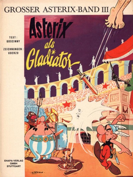 Asterix 3 (Z1, 1. Aufl.), Ehapa
