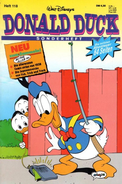 Die tollsten Geschichten von Donald Duck Sonderheft 118 (Z1), Ehapa