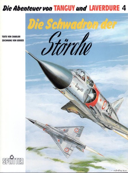 Die Abenteuer von Tanguy und Laverdure 4 (Z0, 1. Aufl.), Splitter
