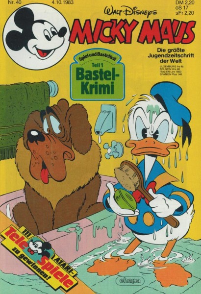 Micky Maus 1983/ 40 (Z0-1/1), Ehapa