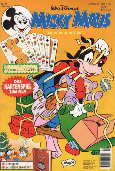 Micky Maus 1994/ 51 (Z1), Ehapa