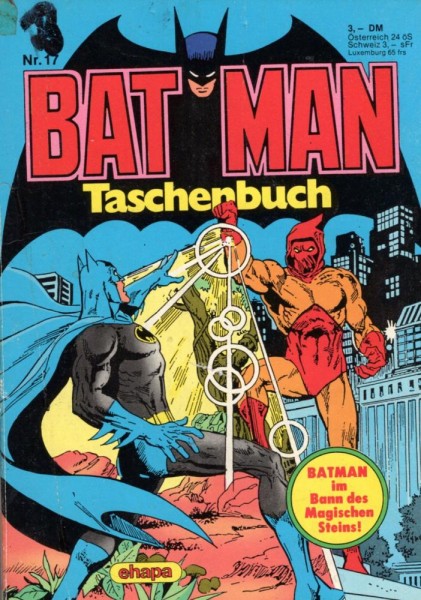 Batman Taschenbuch 17 (Z2, Sz), Ehapa
