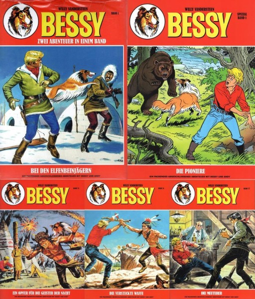 Bessy Classic Konvolut inkl. Bessy Doppelband 1 (Z0+Z1-), Mila Verlag