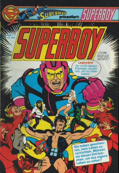 Superboy 1980/ 7 (Z1), Ehapa