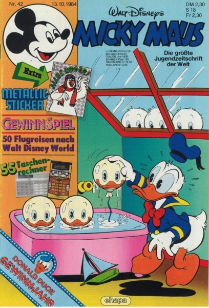 Micky Maus 1984/ 42 (Z0-1/1), Ehapa