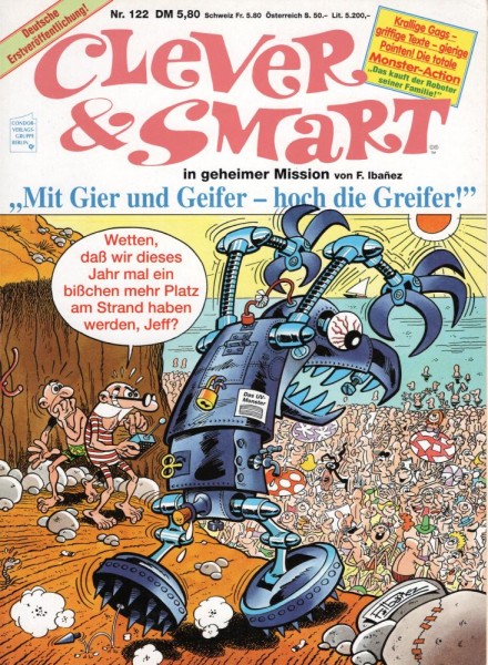 Clever & Smart 122 (Z1, 1. Auflage), Condor