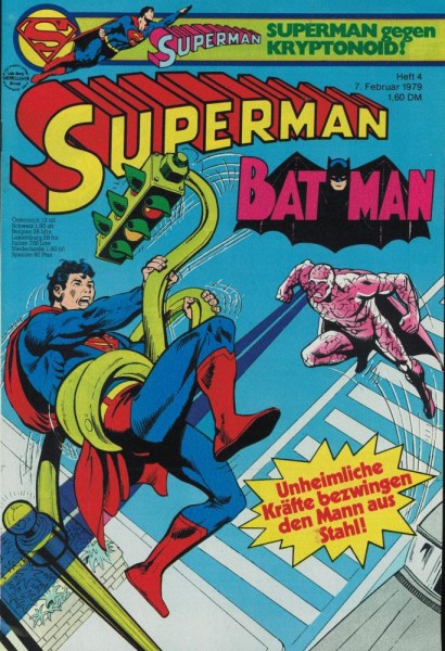 Superman 1979/ 4 (Z0-1), Ehapa