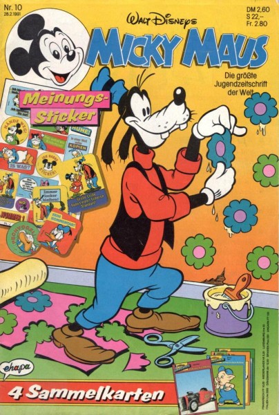 Micky Maus 1991/ 10 (Z0-1), Ehapa