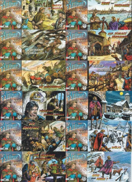 Arthur - Der Erbe von Drachenfels 1-18, Ingraban Ewald