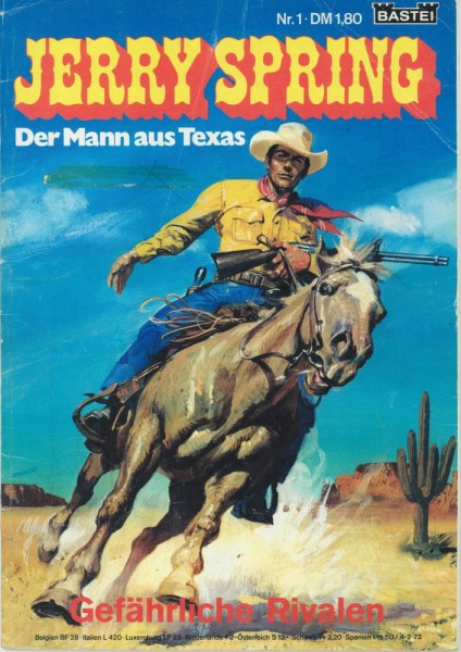Jerry Spring 1 (Z1-2, Sz, 1. Aufl.), Bastei