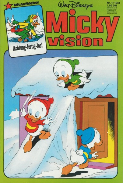 Mickyvision 2. Serie 1981 / 1 (Z1), Ehapa