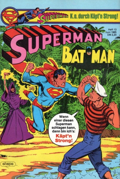 Superman 1985/ 13 (Z0), Ehapa
