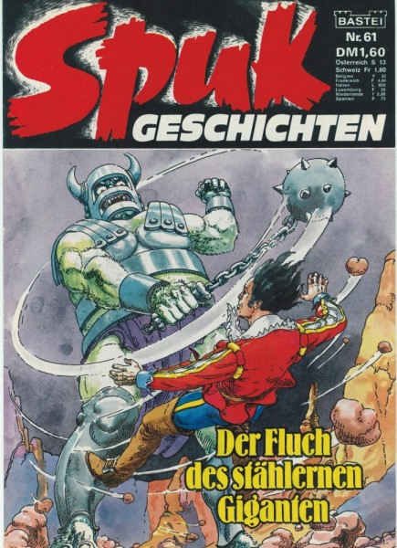 Spuk Geschichten 61 (Z1), Bastei