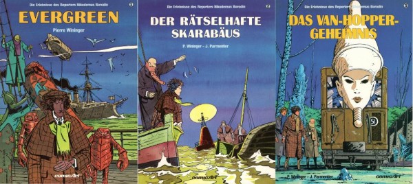 Die Erlebnisse des Reporters Nikodemus Borodin 1-3 (Z0, 1. Aufl.), Carlsen