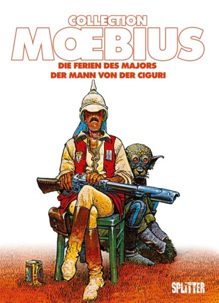 Moebius Collection 4: Die Ferien des Majors / Der Mann von der Ciguri, Splitter