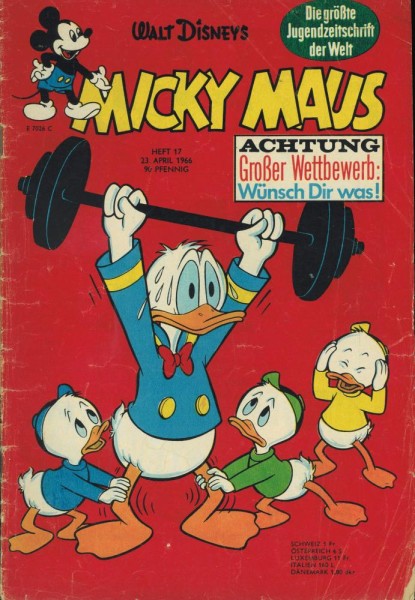 Micky Maus 1966/ 17 (Z2-3), Ehapa