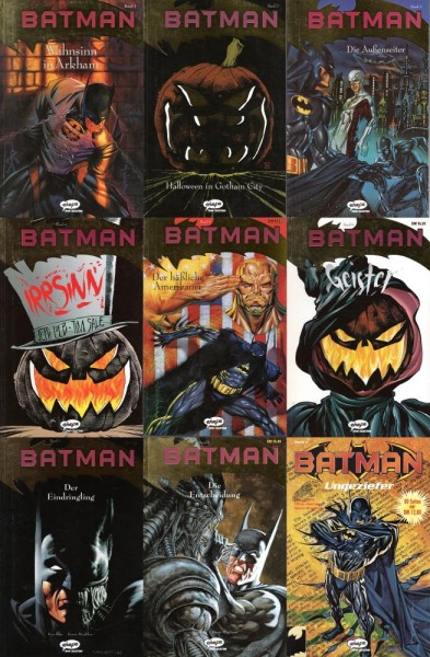 Batman - New Line 1-9 (Z1, 1. Aufl.), Panini