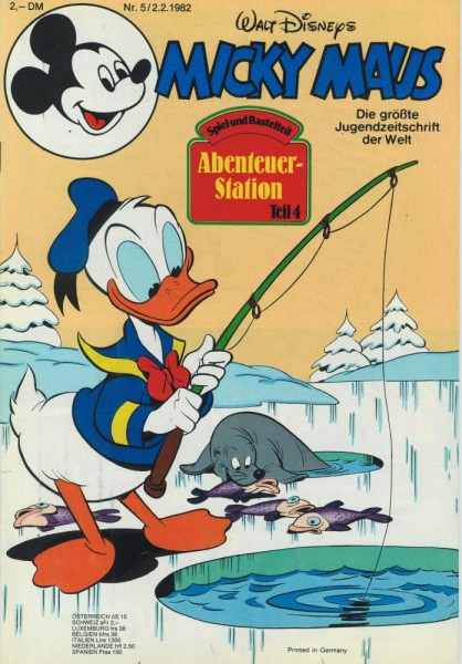 Micky Maus 1982/ 5 (Z1), Ehapa