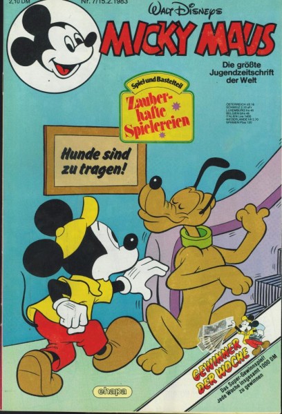 Micky Maus 1983/ 7 (Z1-2), Ehapa