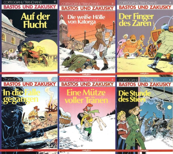 Bastos und Zakusky 1-6 (Z1), Comicplus