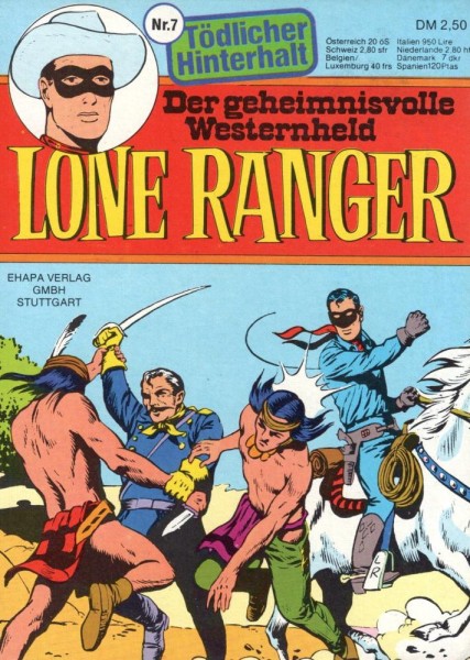Lone Ranger Tb 7 (Z0-1), Ehapa