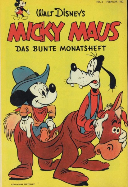 Micky Maus 1952/ 2 (Z1), Ehapa
