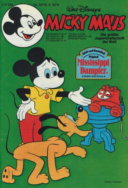 Micky Maus 1979/ 20 (Z0-1/1), Ehapa