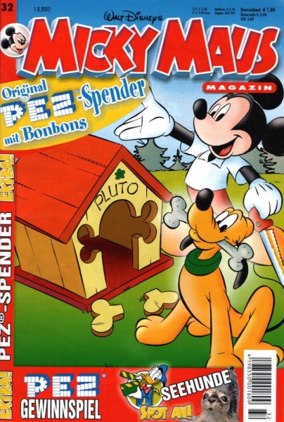 Micky Maus 2002/ 32 (Z0-1), Ehapa