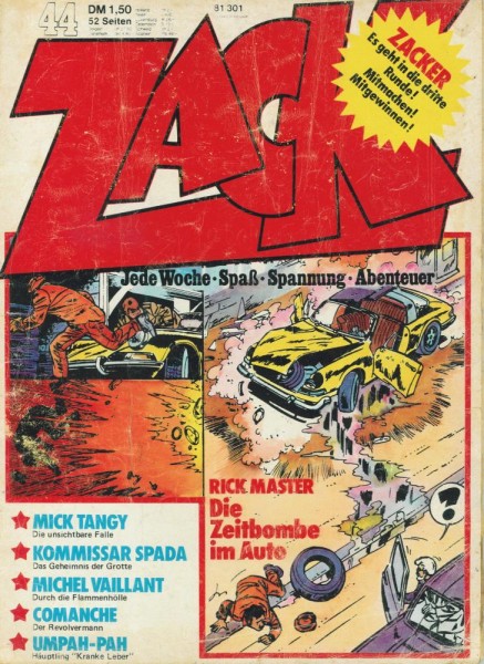 Zack 1973/ 44 (Z2-3/3), Koralle