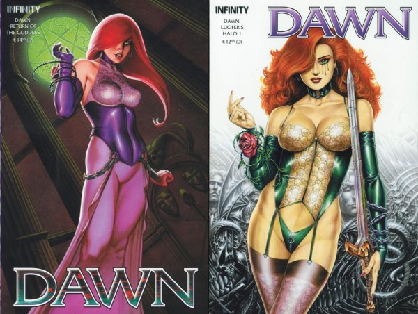 Dawn - Lucifer's Halo 1-2 + Return of the Goddess (Z0), Infinity