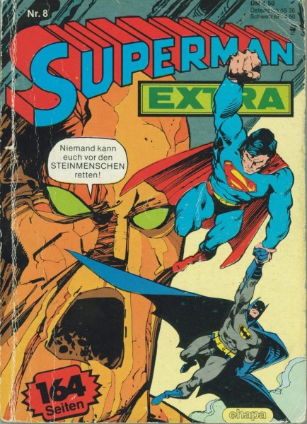 Superman Extra Taschenbuch 8 (Z1-2/2), Ehapa