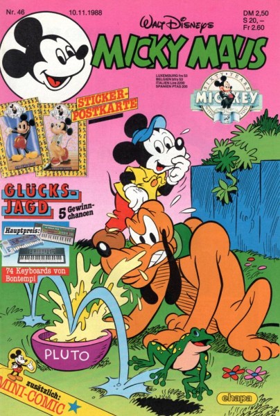 Micky Maus 1988/ 46 (Z0-1), Ehapa
