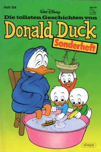 Die tollsten Geschichten von Donald Duck Sonderheft 104 (Z1), Ehapa