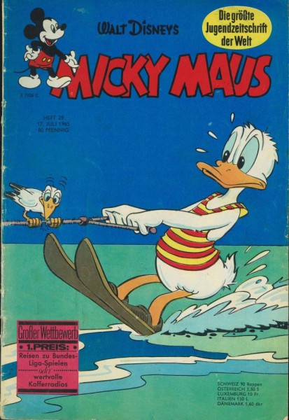 Micky Maus 1965/ 29 (Z2), Ehapa