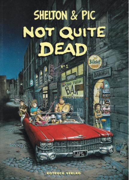 Not Quite Dead (Z0-1, 1. Aufl.), Rotbuch