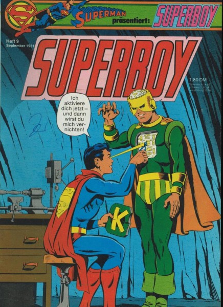 Superboy 1981/ 9 (Z1, Sz), Ehapa