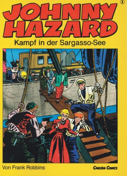 Johnny Hazard 1-5 (Z1, 1. Auflage), Carlsen