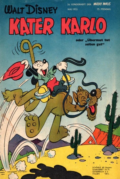 Micky Maus Sonderheft 26 (Z1-), Ehapa
