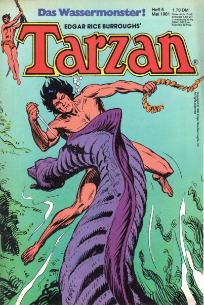 Tarzan, Der Neue 1981/ 5 (Z0), Ehapa