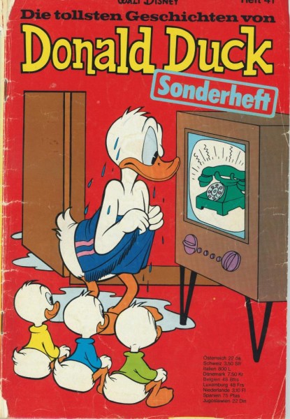 Die tollsten Geschichten von Donald Duck Sonderheft 41 (Z2-3), Ehapa