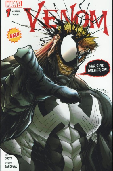 Venom (2018) 1, Panini