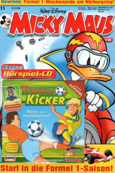 Micky Maus 2006/ 11 (Z1), Ehapa