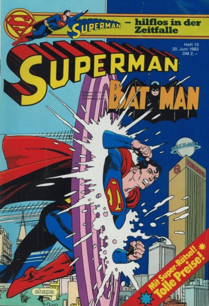 Superman 1983/ 13 (Z1), Ehapa