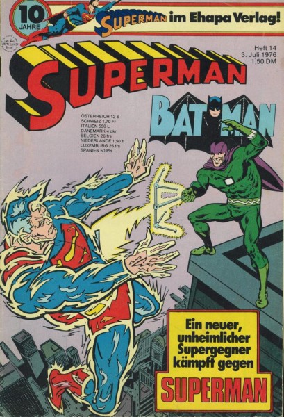 Superman 1976/ 14 (Z1-2), Ehapa