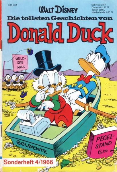 Die tollsten Geschichten von Donald Duck Sonderheft 4 (Z2), Ehapa