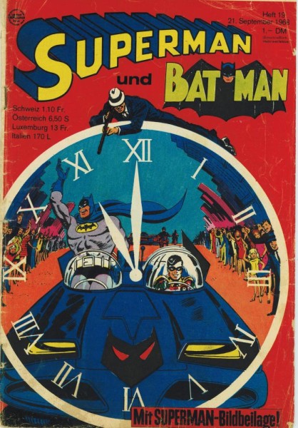 Superman 1968/ 19 (Z2-), Ehapa