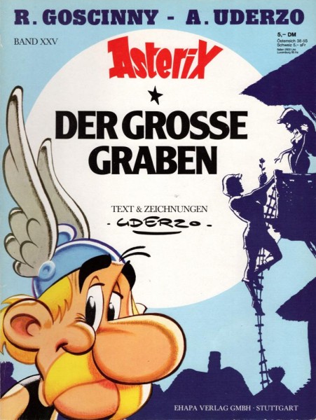 Asterix 25 (Z1, 1. Auflage), Ehapa