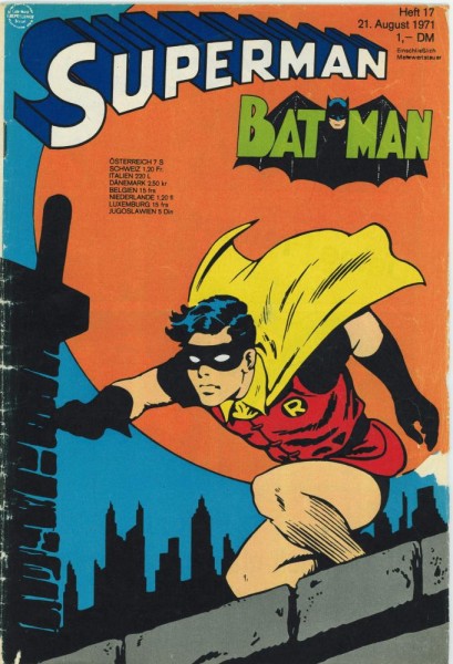 Superman 1971/ 17 (Z1-2, Sm), Ehapa